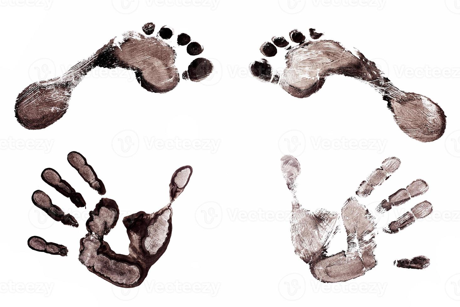 Imprint hands and foot photo