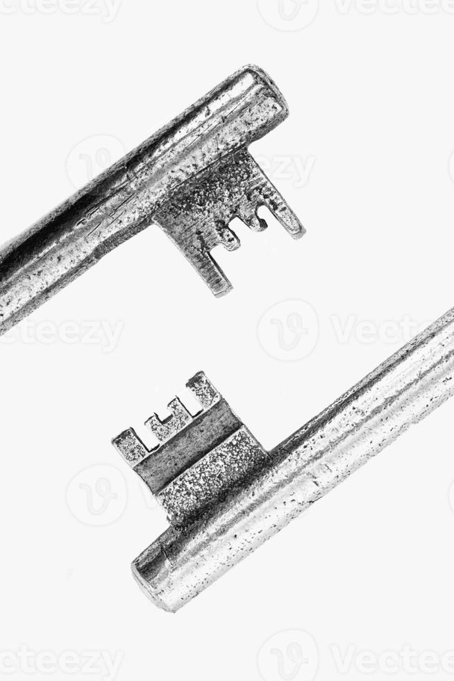 Macro old keys photo