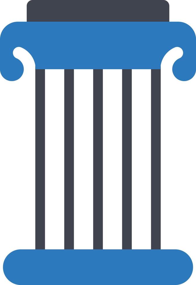 pillar vector illustration on a background.Premium quality symbols.vector icons for concept and graphic design.