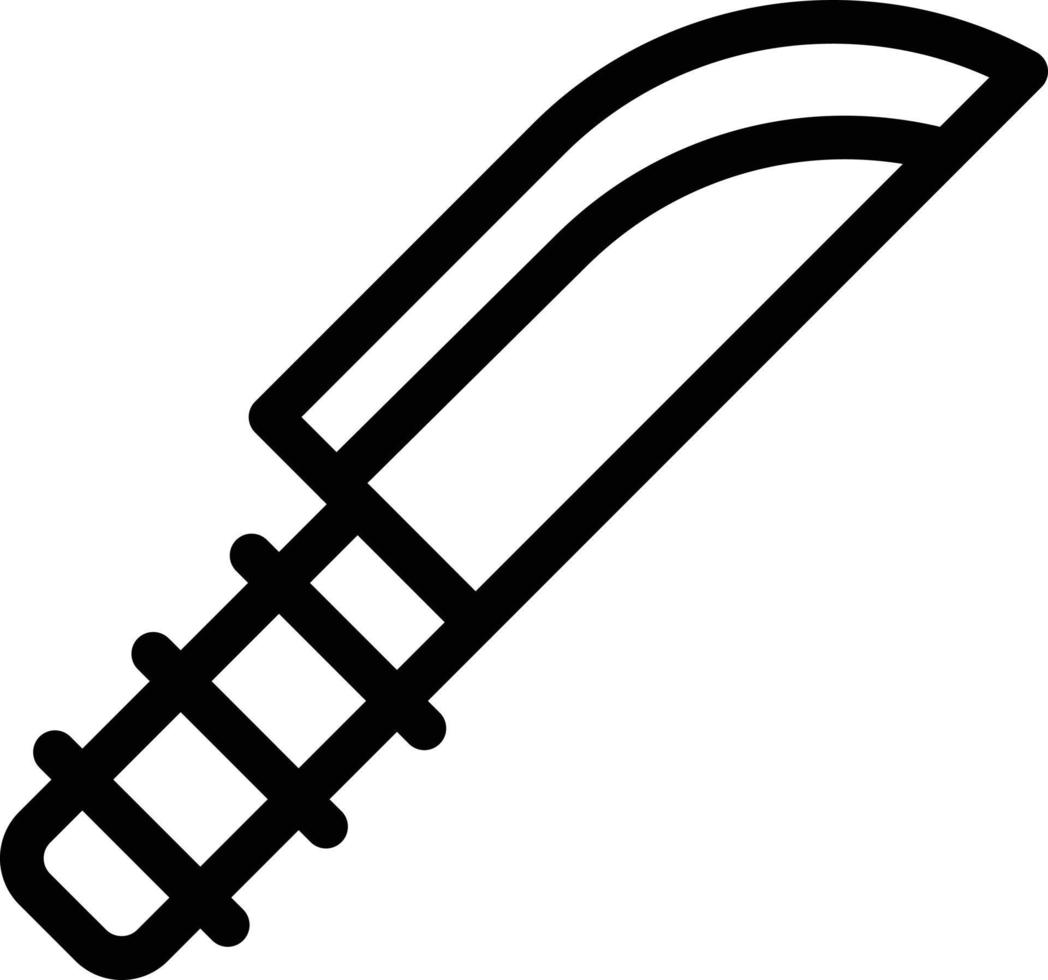 knife vector illustration on a background.Premium quality symbols.vector icons for concept and graphic design.