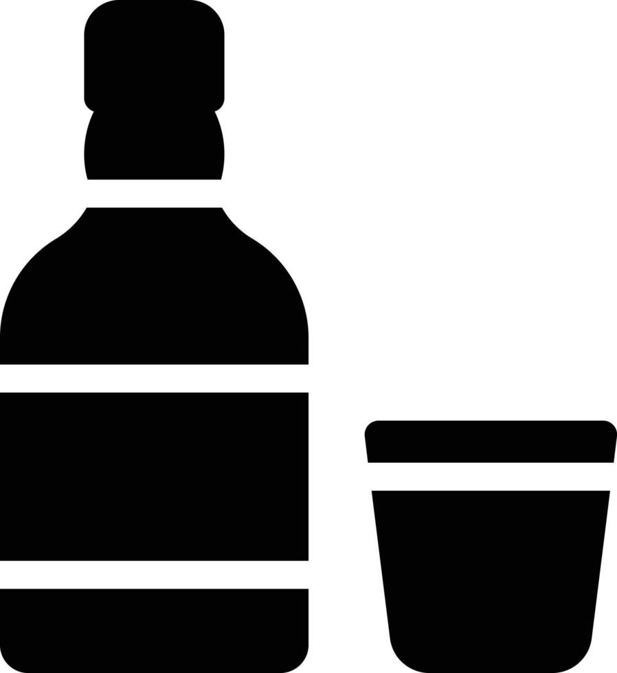 ilustración de vector de alcohol en un fondo. símbolos de calidad premium. iconos vectoriales para concepto y diseño gráfico.