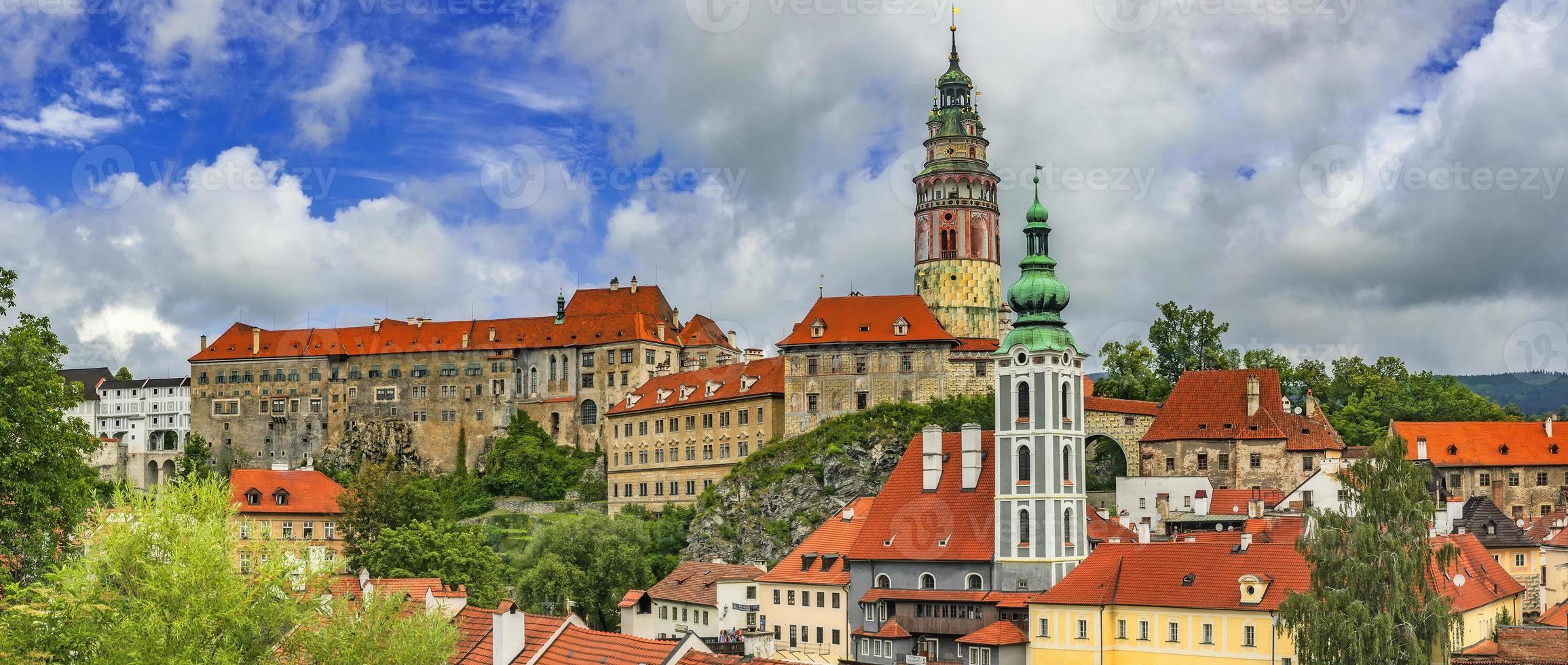 Czech Krumlov city from Czech Republic photo