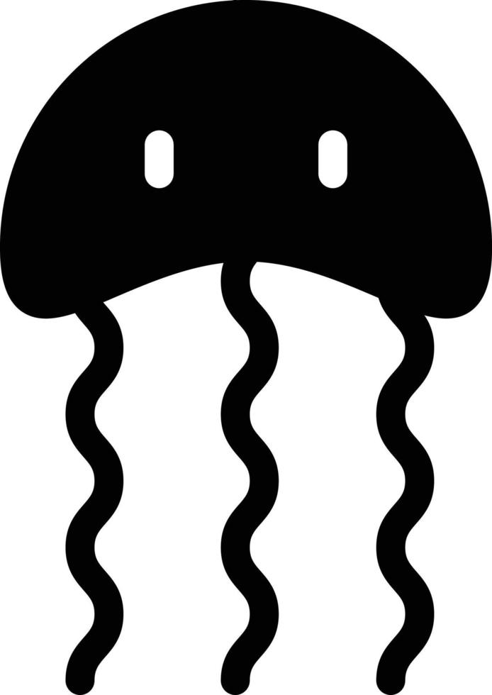 ilustración vectorial de medusas en un fondo. símbolos de calidad premium. iconos vectoriales para concepto y diseño gráfico. vector