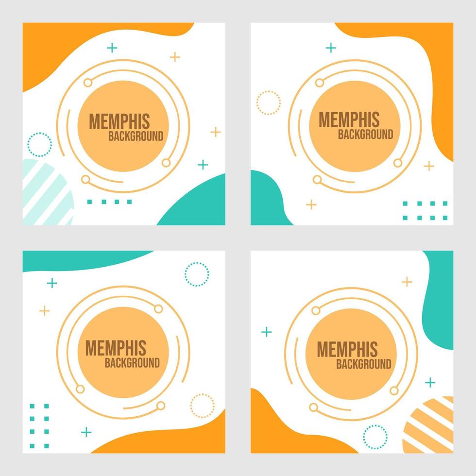 modern abstract square template with geometric style. use for social media posts, mobile apps, banners, web or internet ads. vector