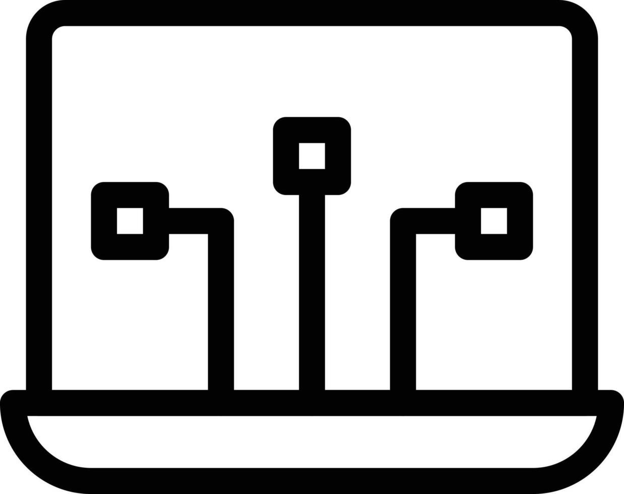 laptop vector illustration on a background.Premium quality symbols.vector icons for concept and graphic design.