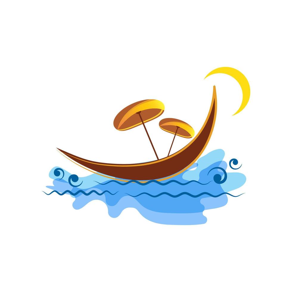 Happy Onam design illustration vector