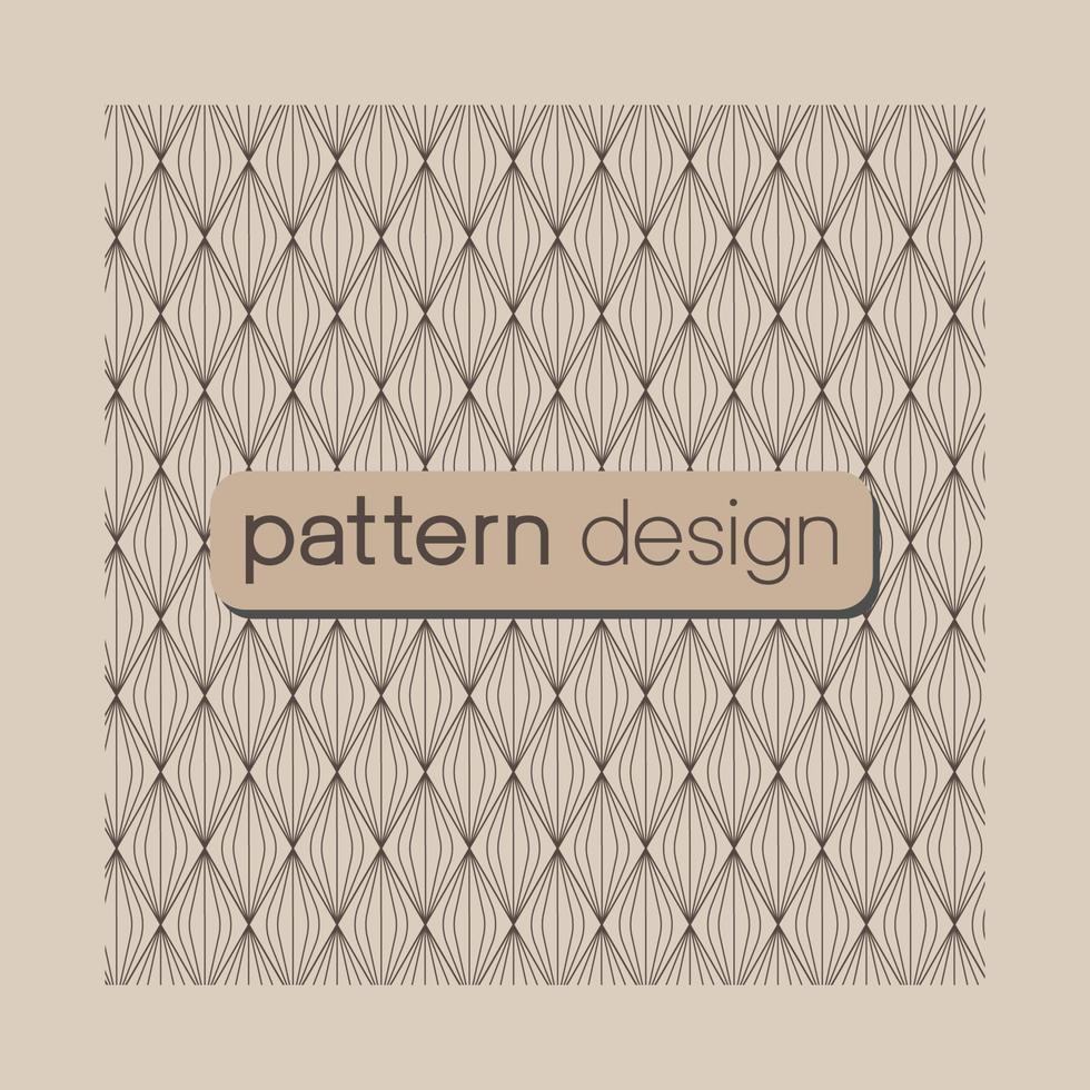 lattice wave line seamless pattern vector