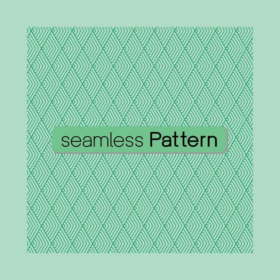 curved lines overlap seamless pattern vector