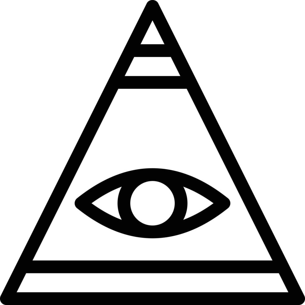 pyramid vector illustration on a background.Premium quality symbols.vector icons for concept and graphic design.