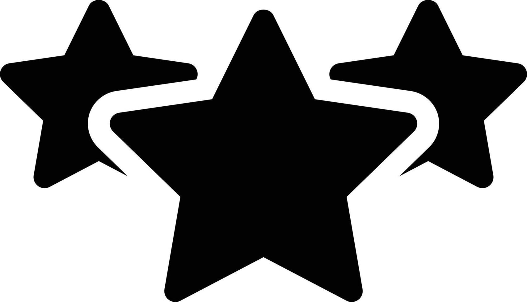 ilustración de vector de estrella en un fondo. símbolos de calidad premium. iconos vectoriales para concepto y diseño gráfico.