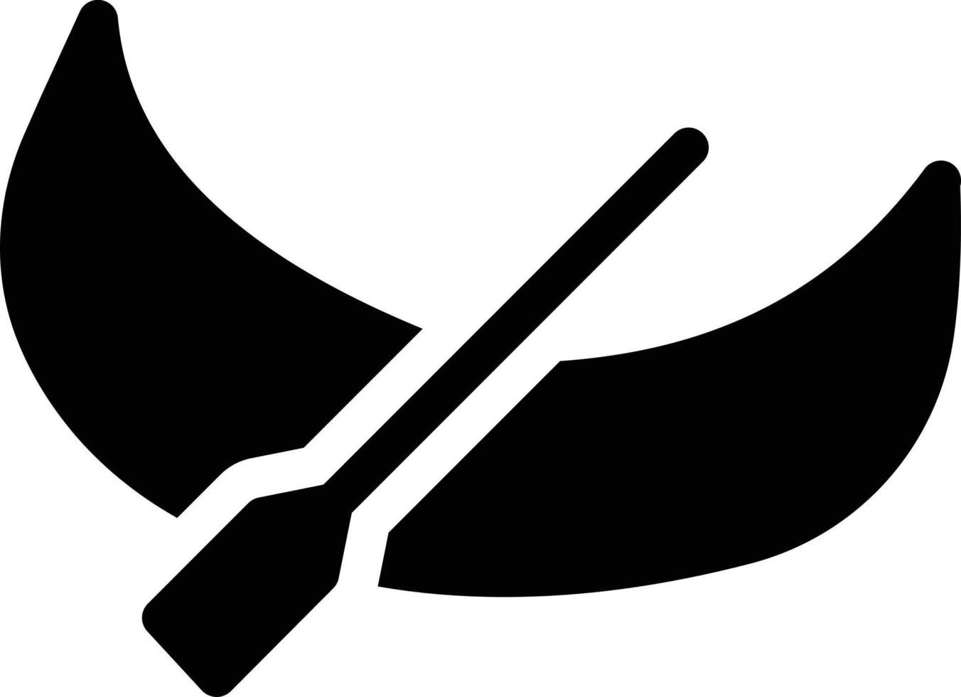 ilustración de vector de kayak en un fondo. símbolos de calidad premium. iconos vectoriales para concepto y diseño gráfico.