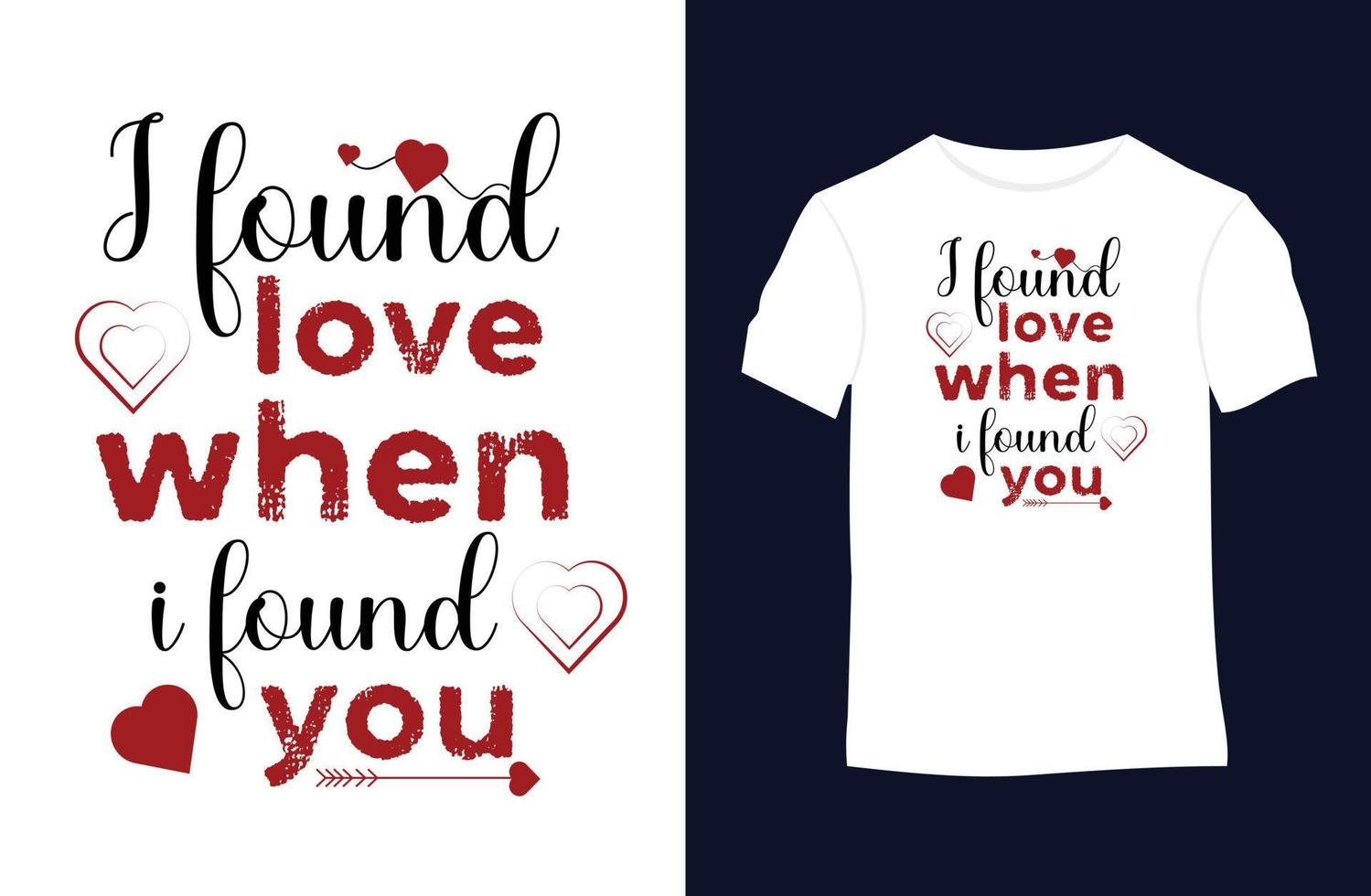 diseño de camisetas vectoriales de San Valentín con siluetas, tipografía, impresión, ilustración vectorial vector