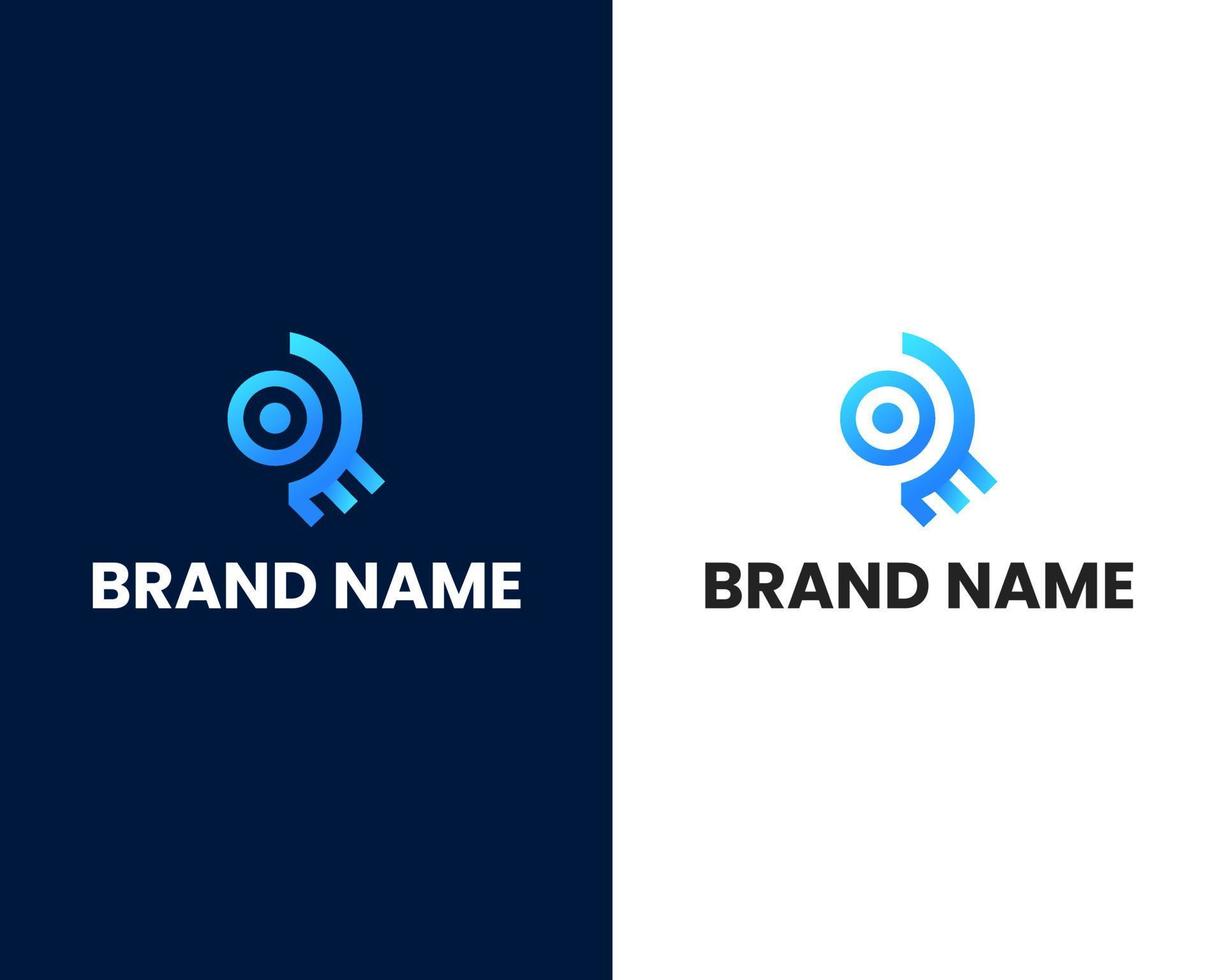 letter r and e modern logo design template vector