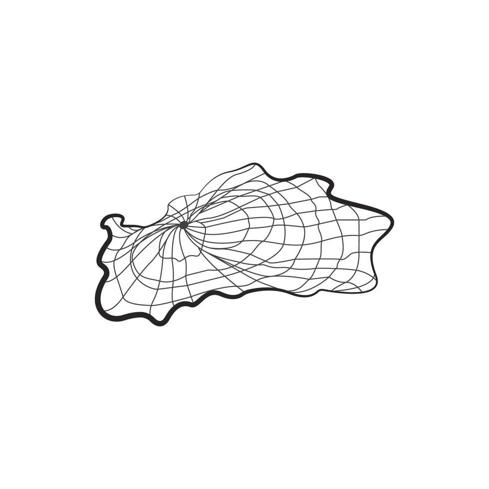 fishing net icon vector