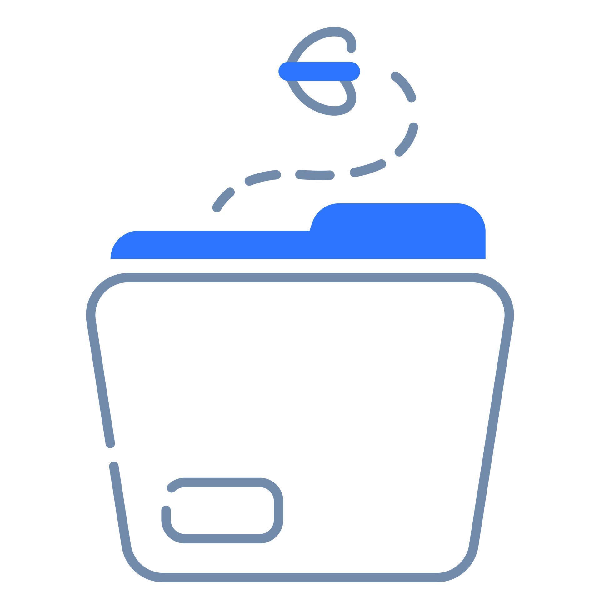 folder empty state single isolated icon with outline style 11537741