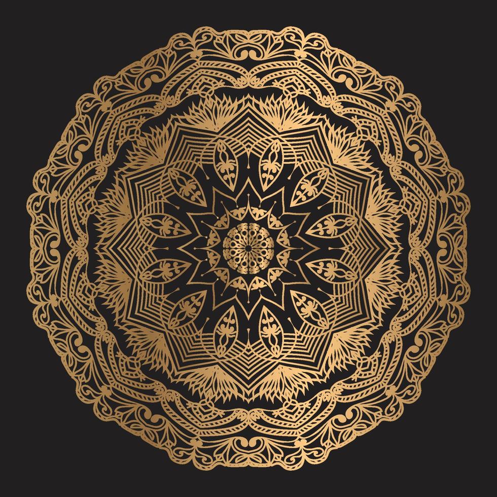 Luxury ornamental mandala design template vector