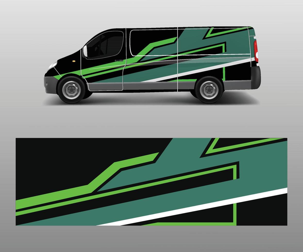 Car decal van designs . Wrap designs template vector. vector