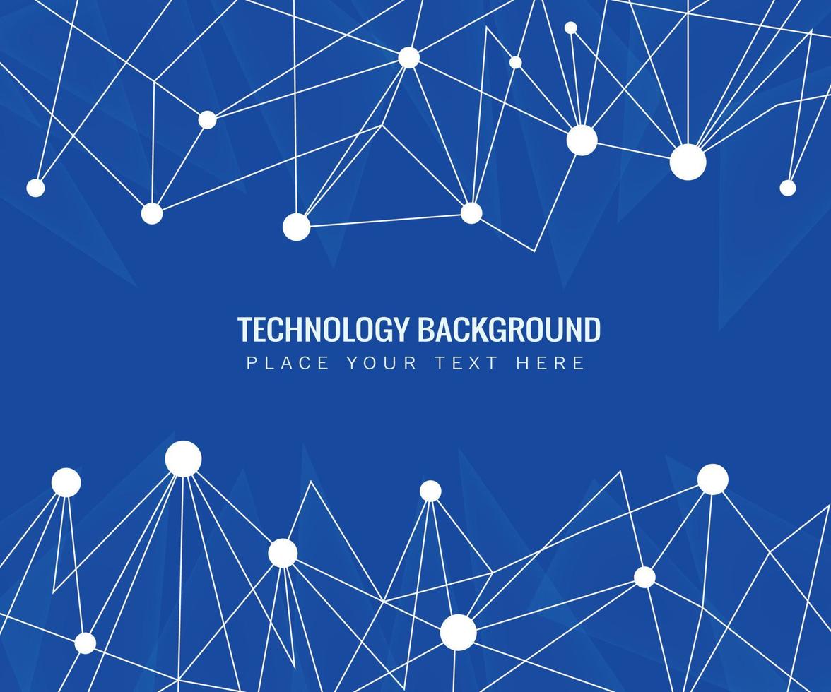 Technology background with space for your text. Vector illustration for your business presentations.