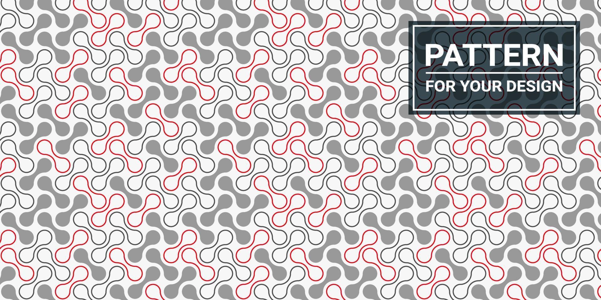 Seamless pattern. Abstract background of metabols, for your design. vector