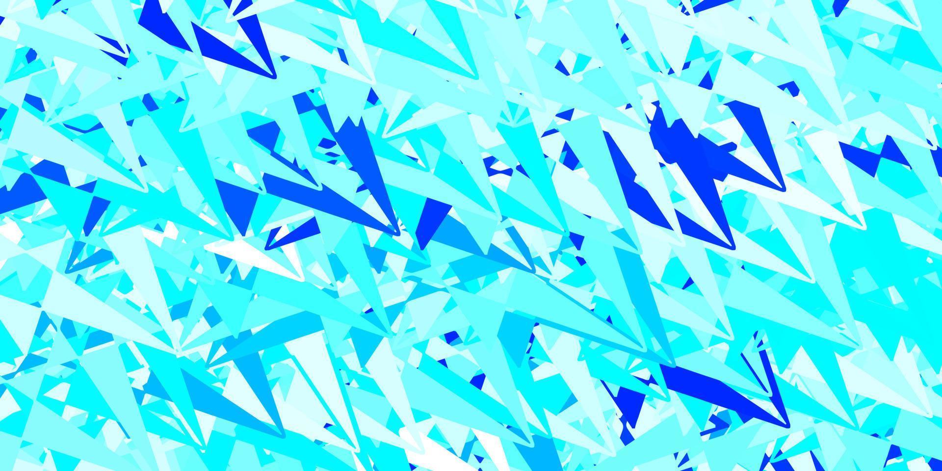 Diseño vectorial azul oscuro con formas triangulares. vector
