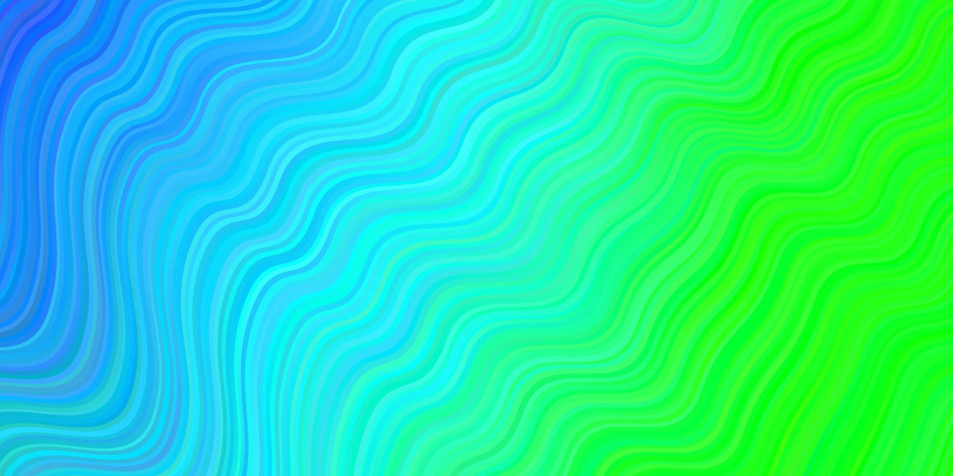 Light Blue, Green vector template with wry lines.