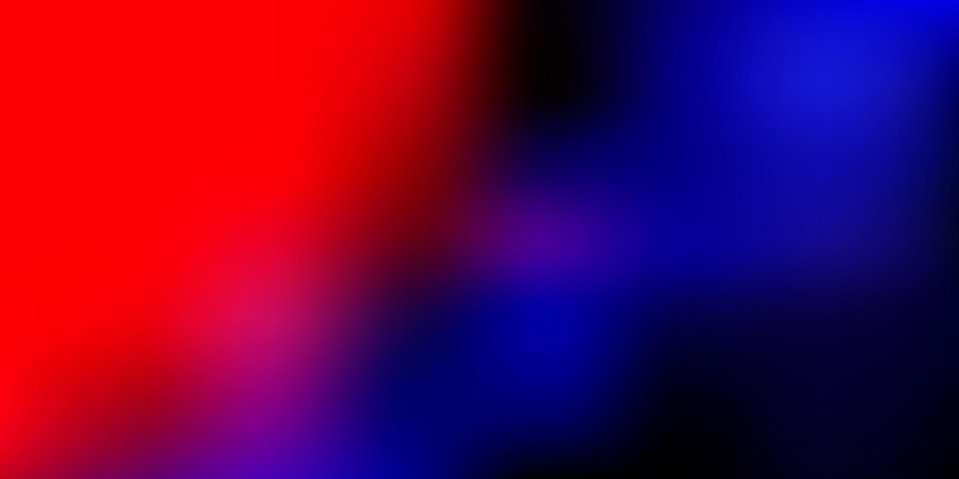 Light blue, red vector gradient blur drawing.