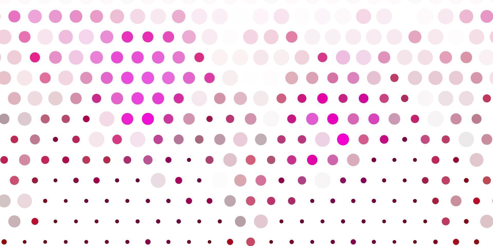 Light pink vector layout with circle shapes.