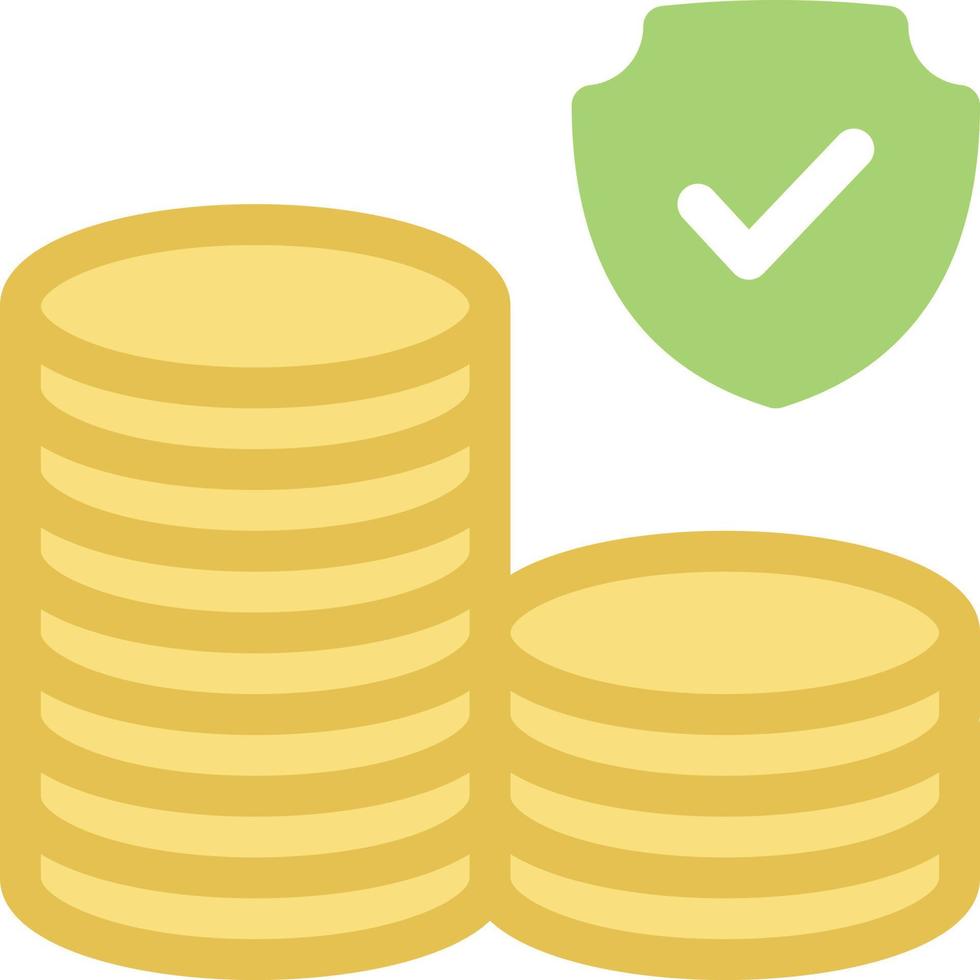 coins vector illustration on a background.Premium quality symbols.vector icons for concept and graphic design.