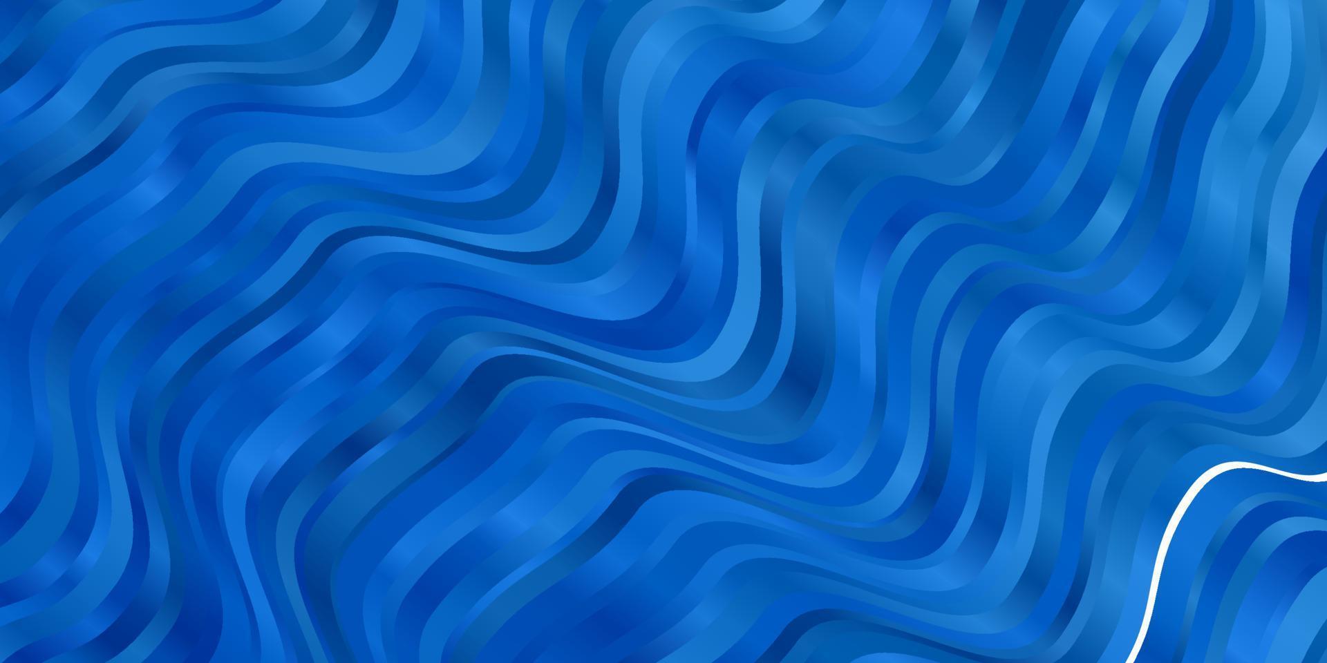 Light BLUE vector template with curves.