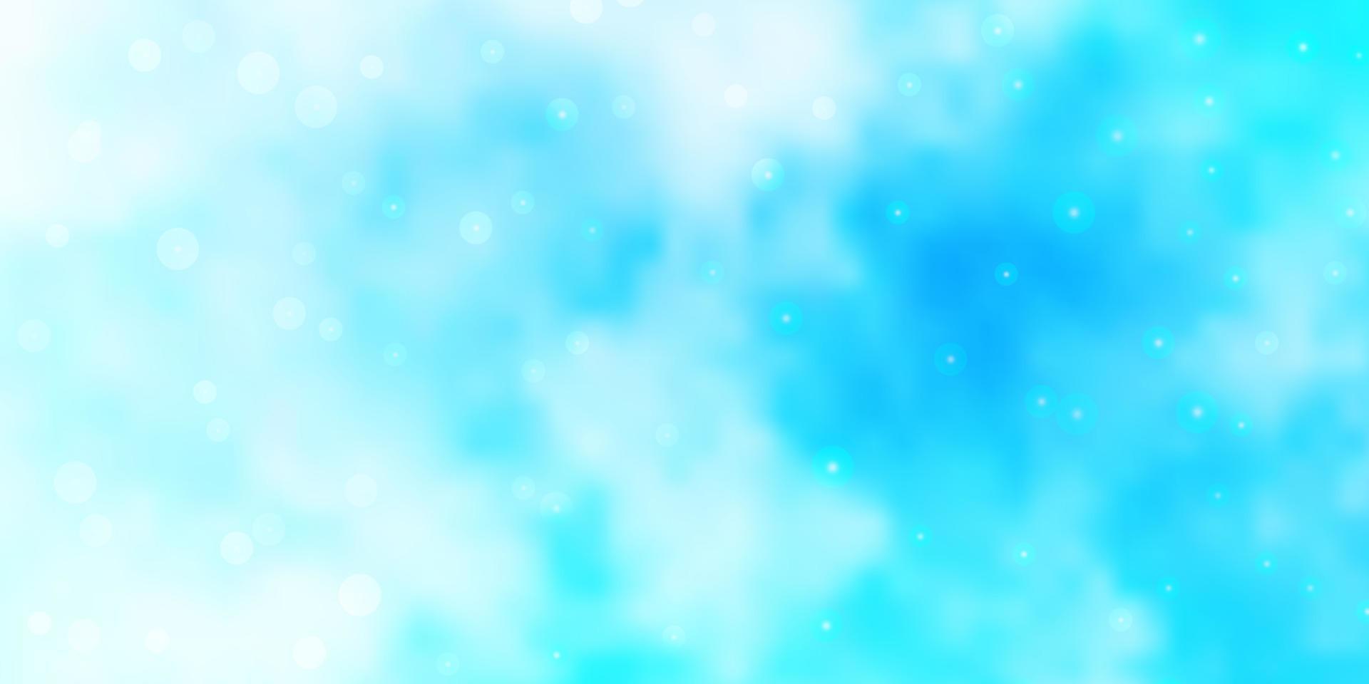 Light BLUE vector layout with bright stars.