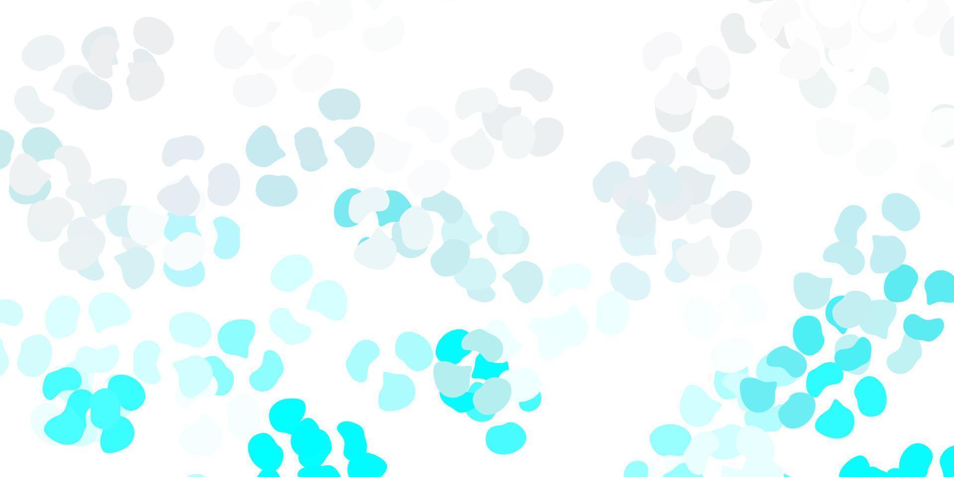 Light pink, blue vector backdrop with chaotic shapes.