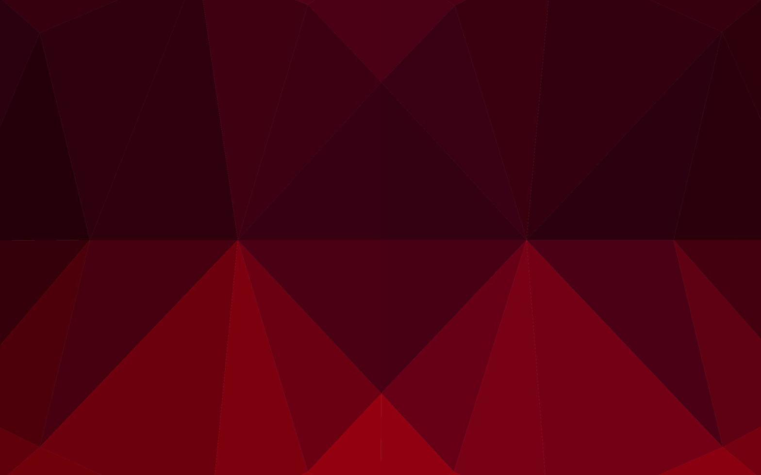 Dark Purple vector abstract polygonal texture.