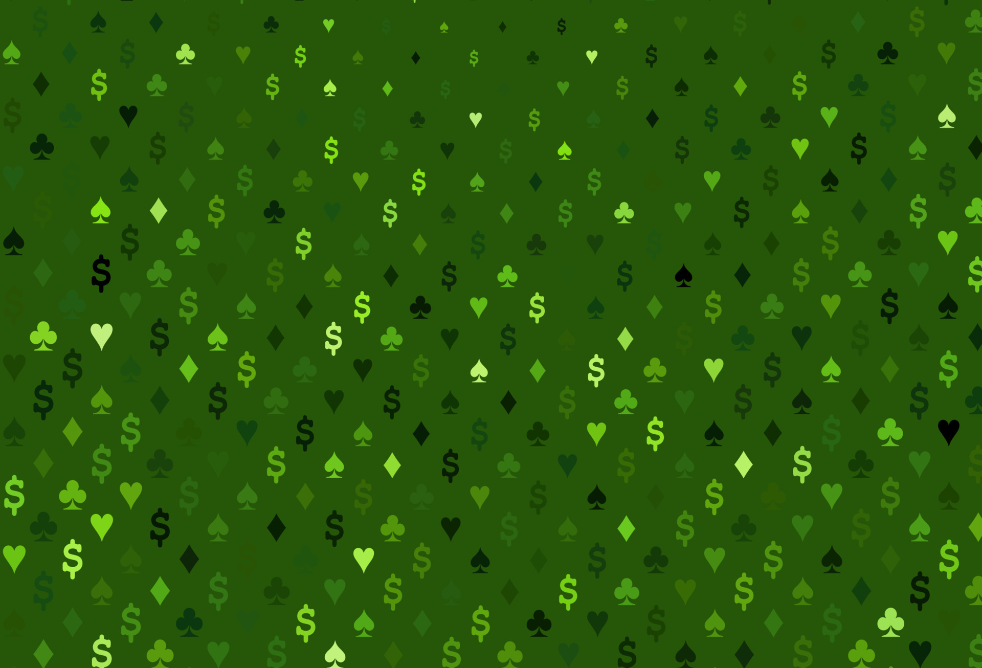 Light green vector texture with playing cards. 11541041 Vector Art at