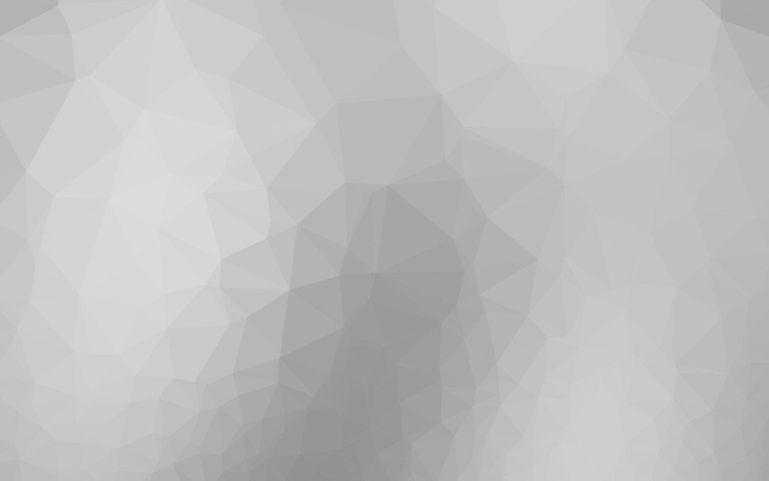 Light Silver, Gray vector triangle mosaic template.