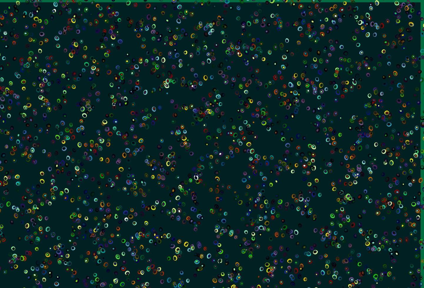 Light Multicolor, Rainbow vector texture with disks.