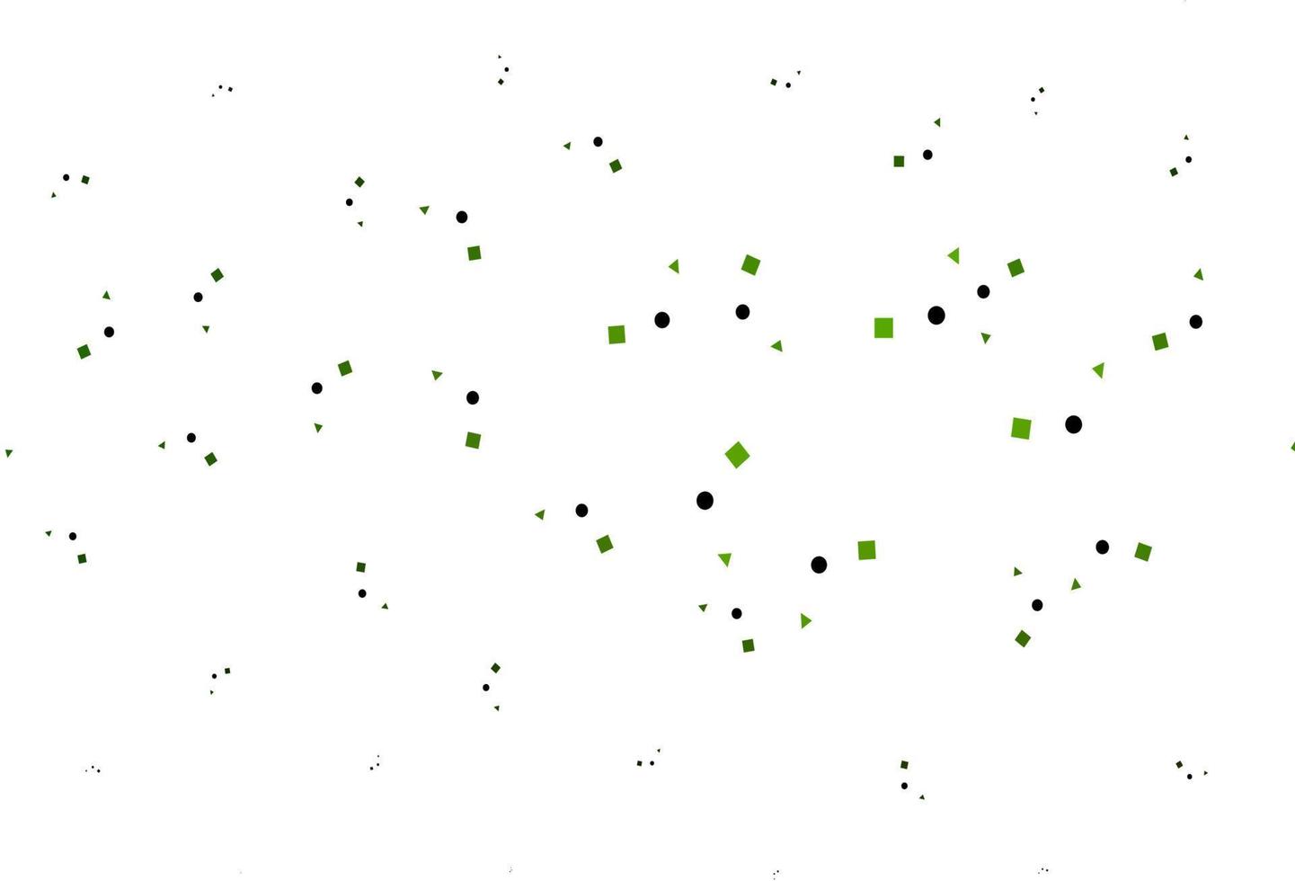 Light Green vector texture in poly style with circles, cubes.