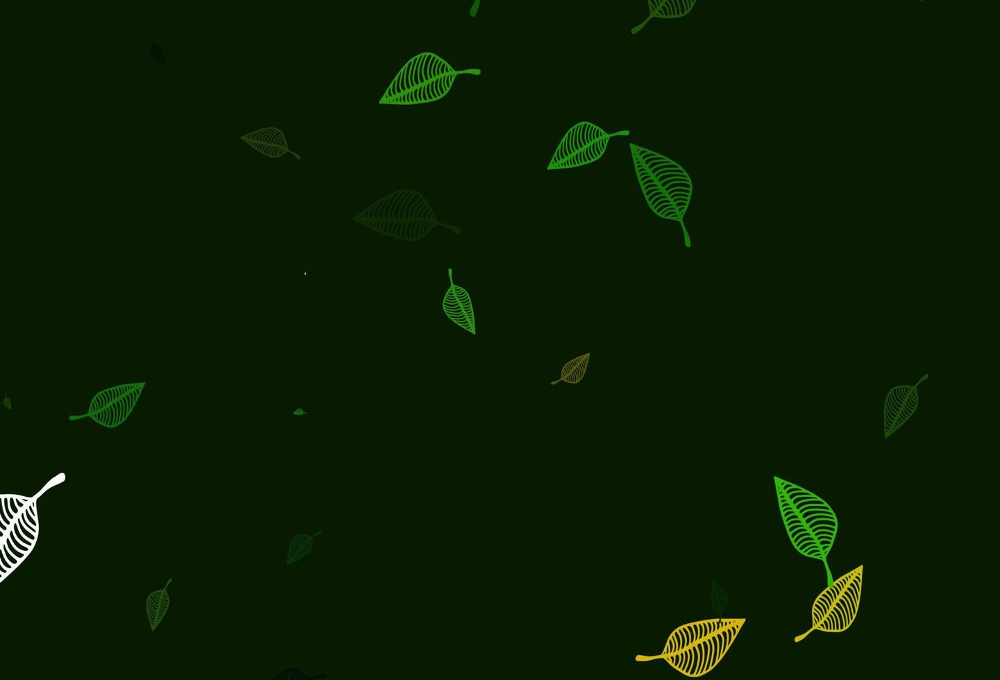 Light Green vector sketch pattern.