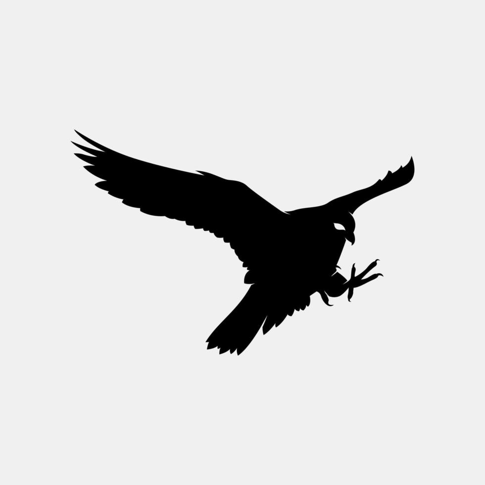 falcon vector silhouette
