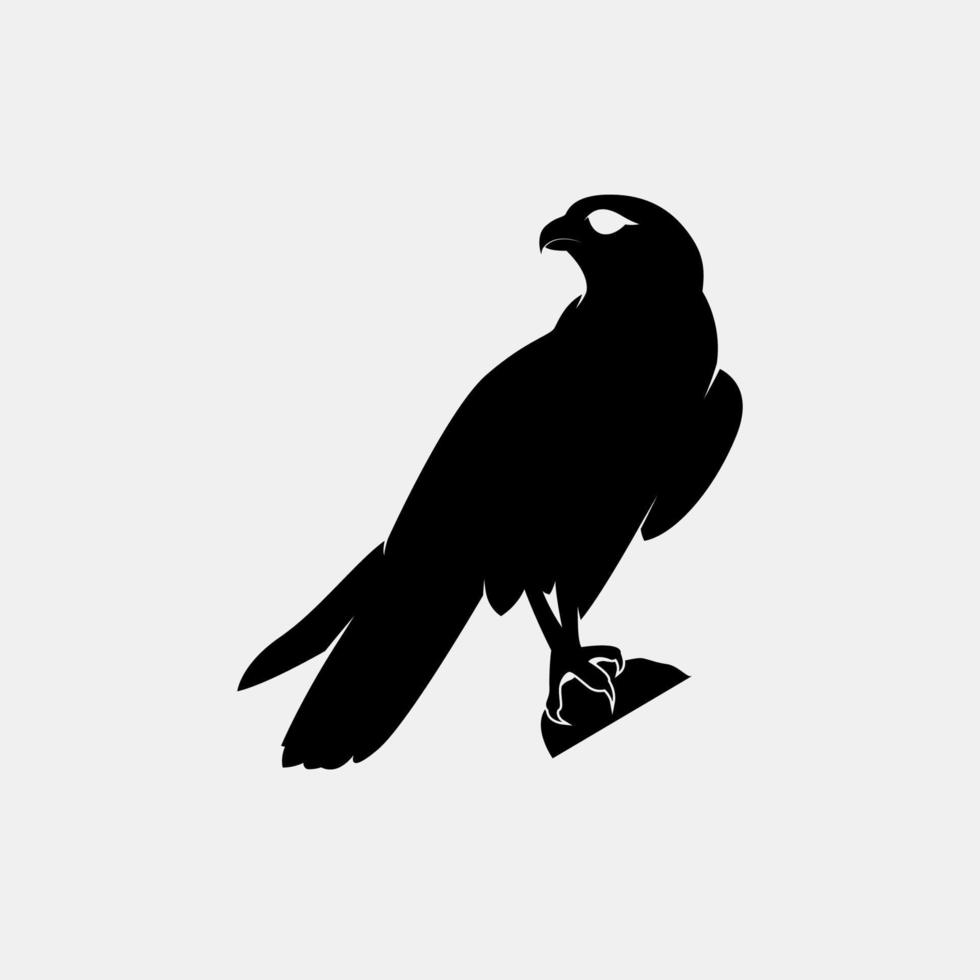 falcon vector silhouette