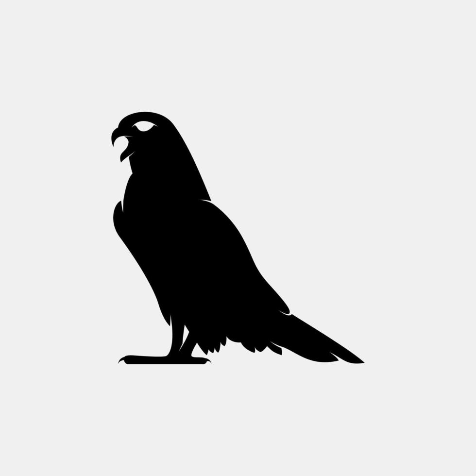falcon vector silhouette