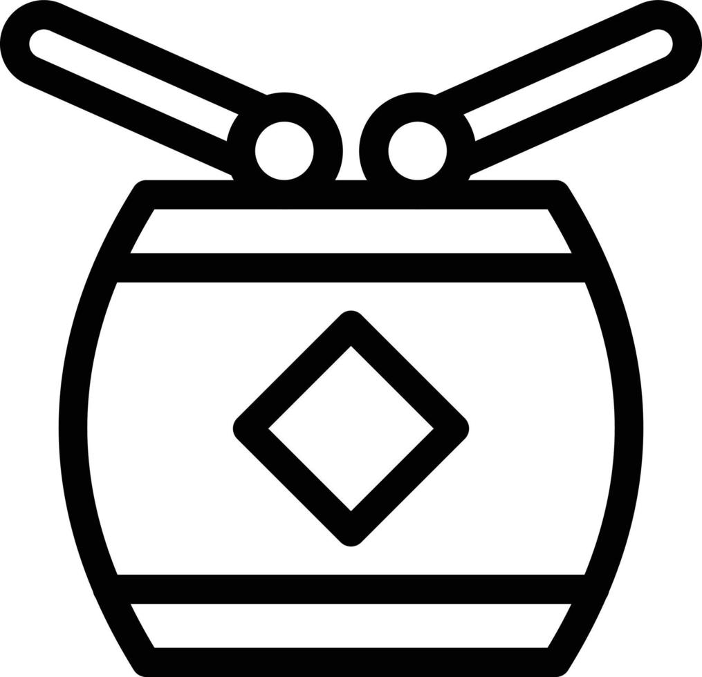 drum vector illustration on a background.Premium quality symbols.vector icons for concept and graphic design.