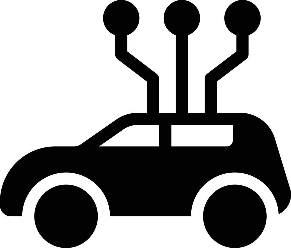 Ilustración de vector de coche en un fondo. Símbolos de calidad premium. Iconos vectoriales para concepto y diseño gráfico.