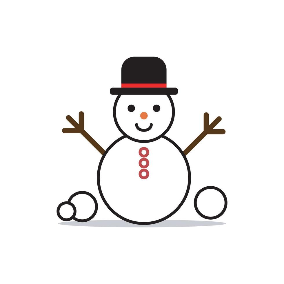SNOWMAN VECTOR SET