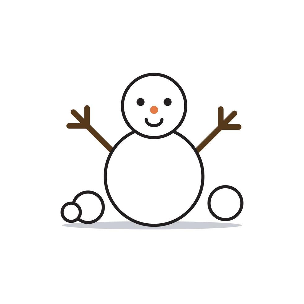 SNOWMAN VECTOR SET