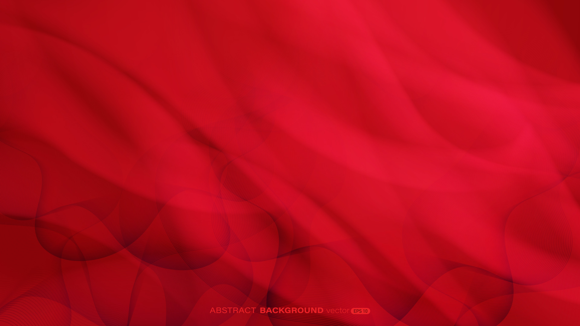 Abstract dynamic wave and lines flow on red background 11543952 Vector Art  at Vecteezy