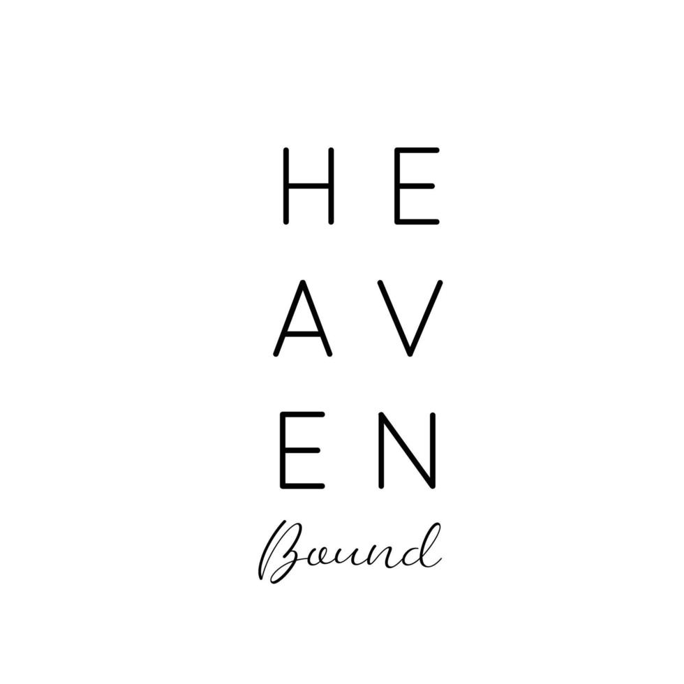 Christian Quote Design for print vector