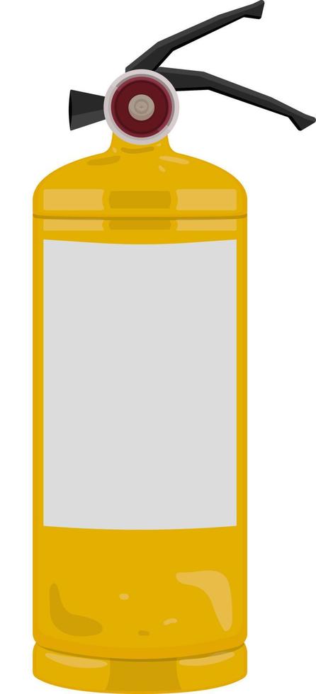extinguisher isolated on white background vector illustration