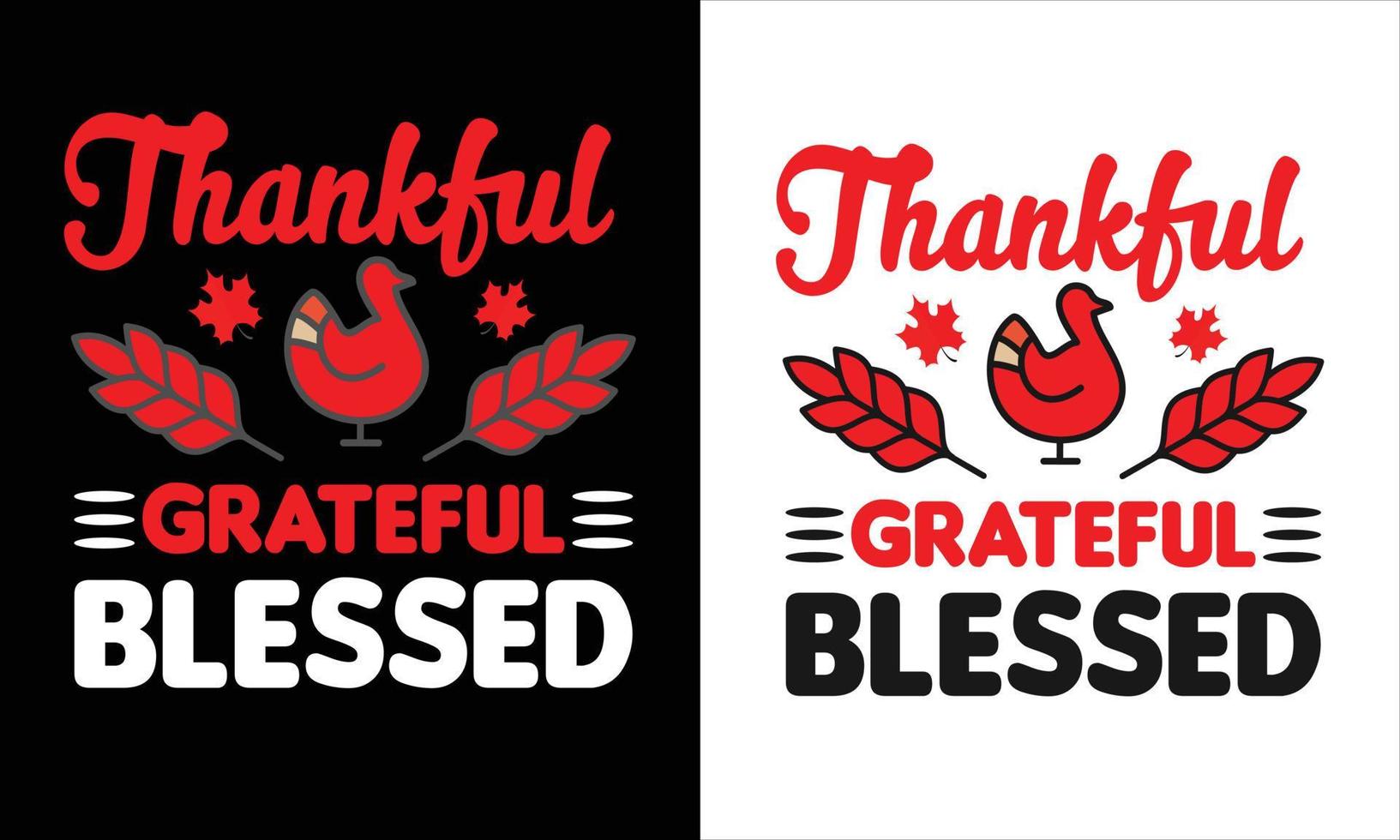 Thanks Giving day t shirt design vector