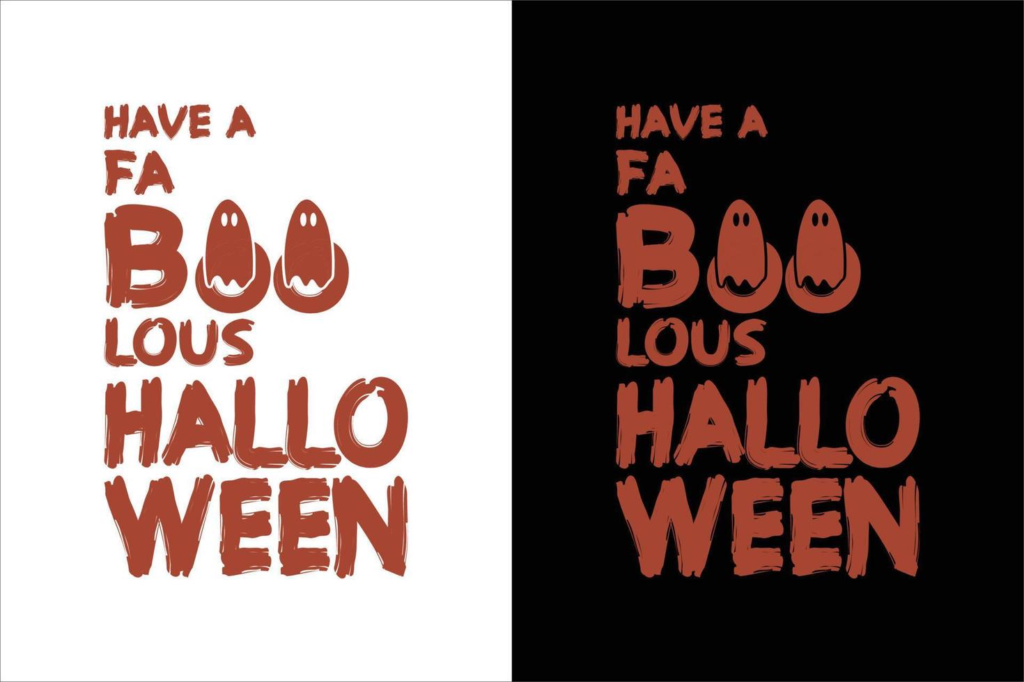 ten una fabulosa camiseta de halloween vector