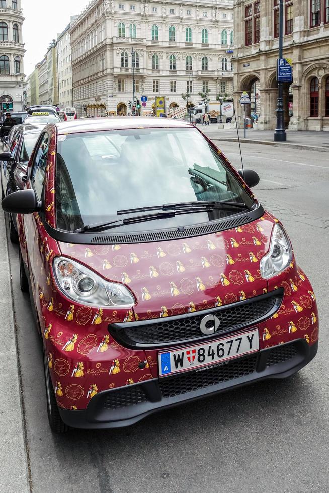 Vienna, Austria, 2014. Hotel Sacher courtesy car in Vienna photo